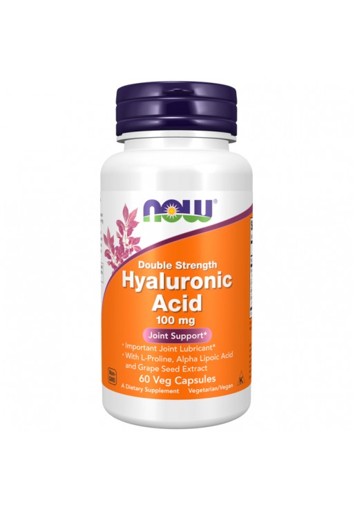 Vitamine Now Foods Double Strength Hyaluronic Acid 100 mg