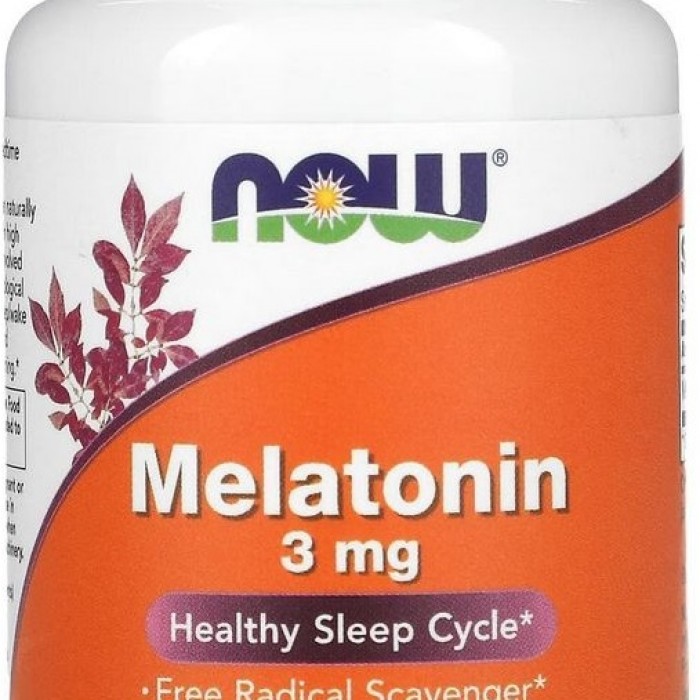 Витамины Now Foods MELATONIN 3mg  60 VCAPS NF3255 - изображение №2