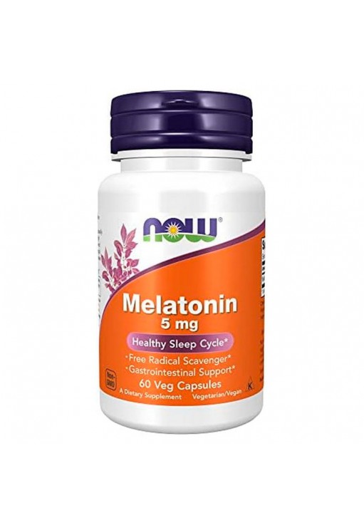 Витамины Now Foods MELATONIN 5mg  VCAPS   60 VCAPS