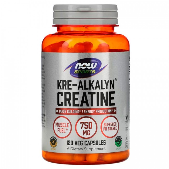 Креатин Now Sports Kre-Alkalyn(R) Creatine 750 mg  120 CAPS NS2055