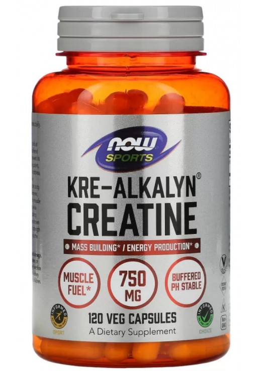 Креатин Now Sports Kre-Alkalyn(R) Creatine 750 mg  120 CAPS