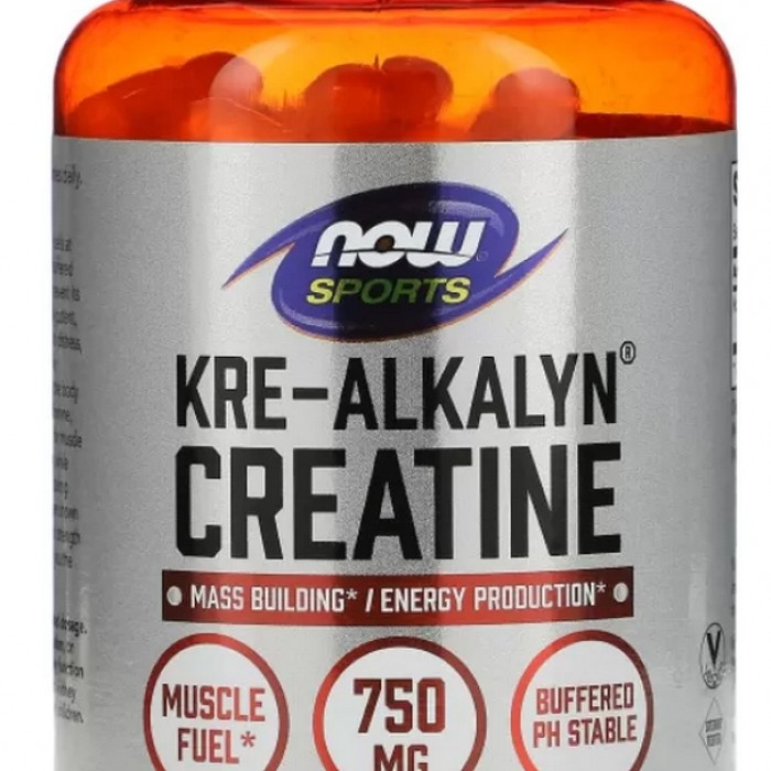 Креатин Now Sports Kre-Alkalyn(R) Creatine 750 mg  120 CAPS NS2055 - изображение №3