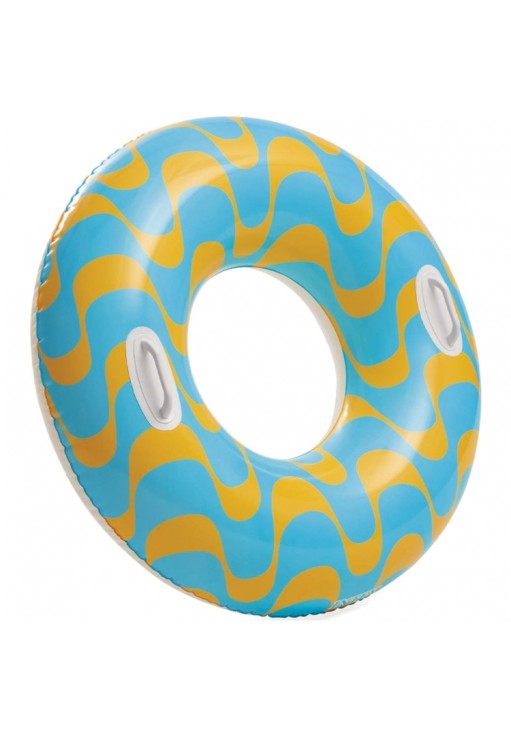Надувной круг с ручками INTEX VIRTEJ