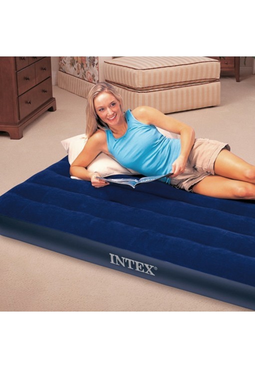 Saltea gonflabila INTEX VELUR CLASSIC