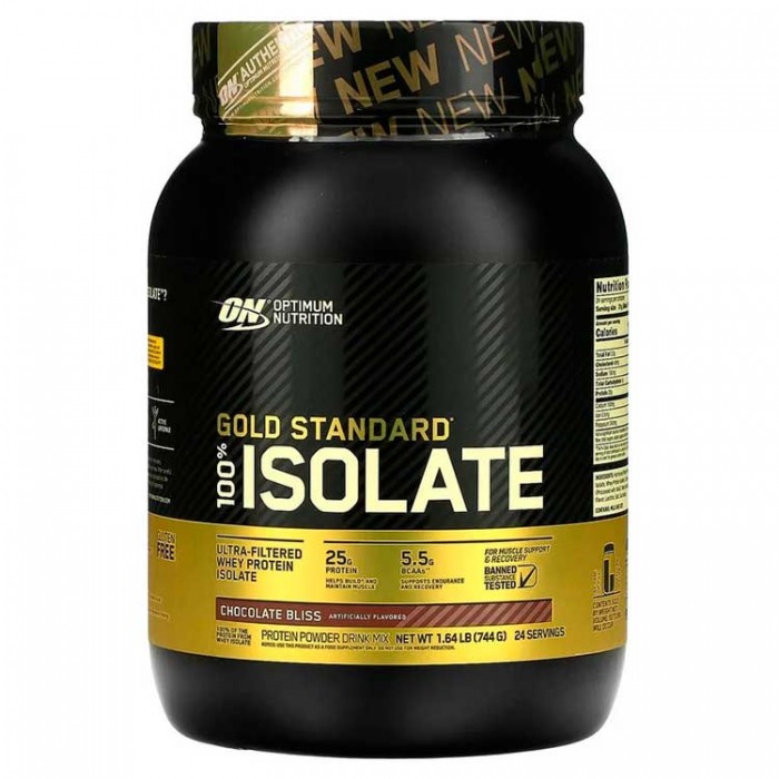 Изолят протеина Optimum Nutrition ON GS ISOLATE GF CHOCOLATE BLISS 1.64LB 1086458