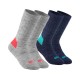 Sosete Quechua SOCKS SH100 WARM MID 8573758