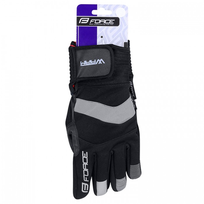 Manusi p/biciclisti Force WARM 90458 - 2