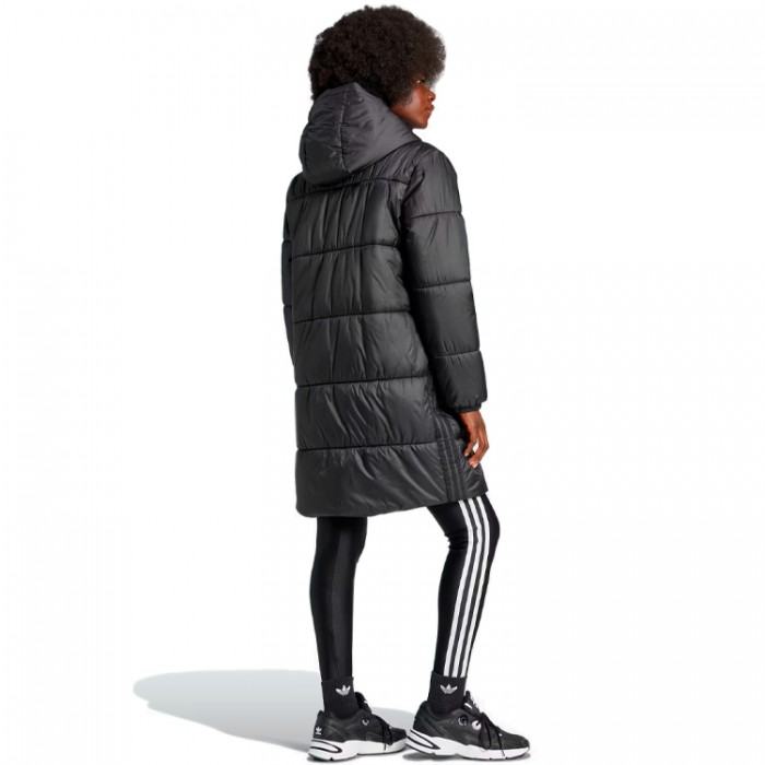 Куртка Adidas LONG PUFFER IW5858 - изображение №4