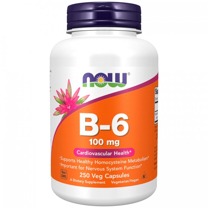 Витамины Now Foods B-6 NF0458