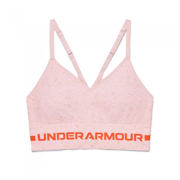 Bra sportive Under Armour UA SEAMLESS LOW LONG HTR BRA 1357232-659