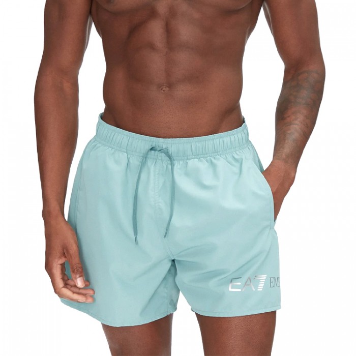 Sorti pentru inot EA7 EMPORIO ARMANI WATER SPORT BW M EXTENDED LOGO 7M000519-AF13049-MB159