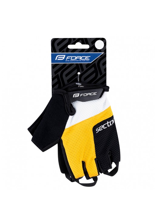 Manusi p/biciclisti Force SECTOR gel