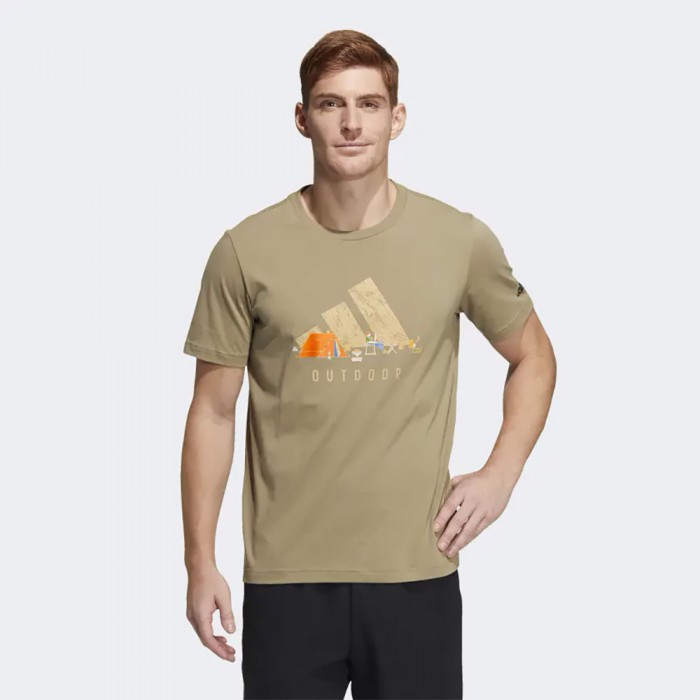 Футболка Adidas SS LOGO GFX T HE7359 - 2