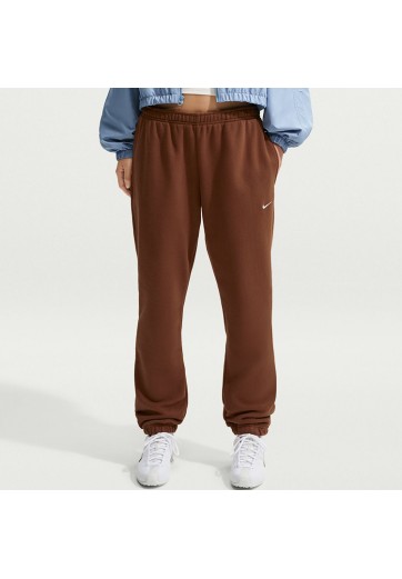 Pantaloni Nike STUDIO FLEECE MID-RISE CUFFED