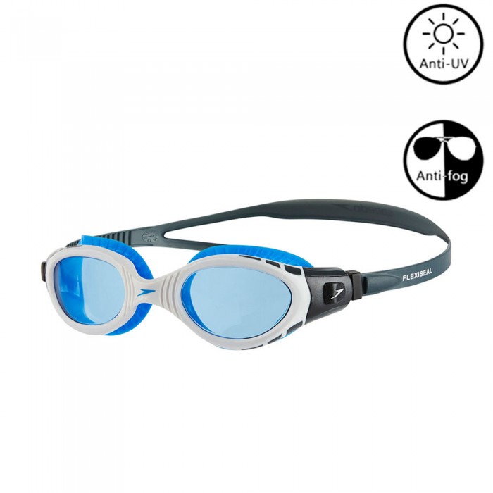 Очки для плавания Speedo FUT BIOF FSEAL DUAL GOG AU WHITE/BLUE 395001