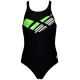 Costum p/u inot Arena GIRLS SWIMSUIT V BACK LOGO 005330-560
