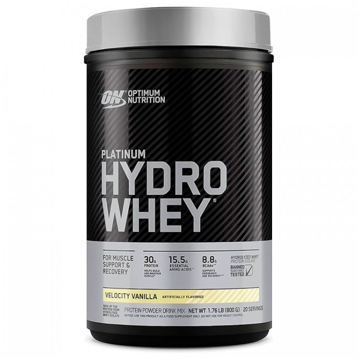 Гидролизат протеина Optimum Nutrition ON PLAT HYDRO GF VANILLA RFM 1.75 LB 1113360