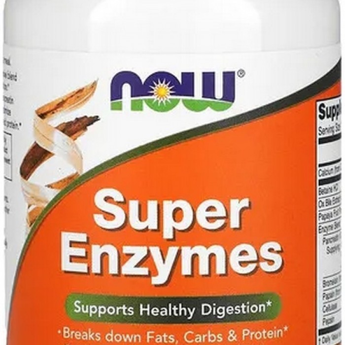 Витамины Now Foods SUPER ENZYMES  90 TABS 2960 - изображение №3