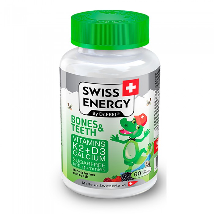 Витамины Swiss Energy Swiss Energy BONES  TEETH jelly N60 BONES-TEETH-N60