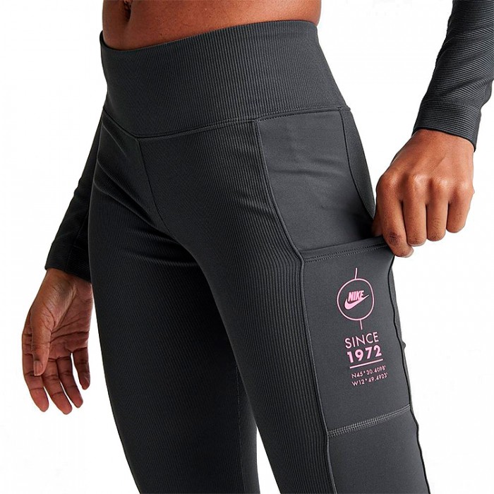 Panta-colanti Nike W NSW TIGHT RIB SU FD4237-060 - 2