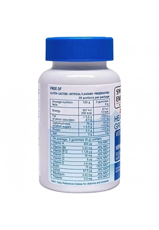 Витамины Swiss Energy Swiss Energy HEALTHY GROWTH jelly N60