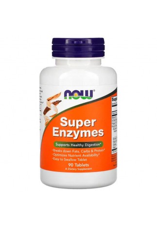 Витамины Now Foods SUPER ENZYMES  90 TABS