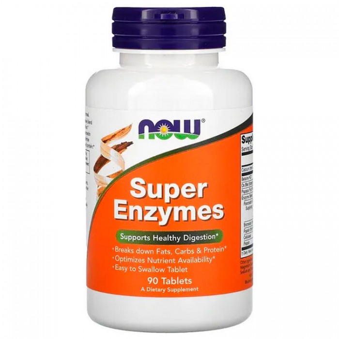 Витамины Now Foods SUPER ENZYMES  90 TABS NF2960