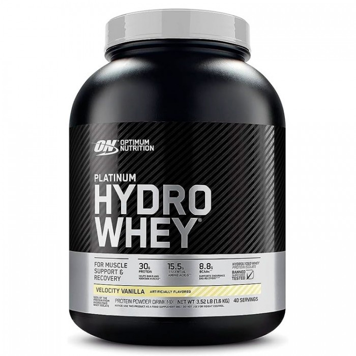 Hidrolizat proteic Optimum Nutrition ON PLAT HYDWHEY GF VAN RFM 3.52LB 1113361
