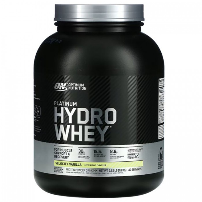 Hidrolizat proteic Optimum Nutrition ON PLAT HYDWHEY GF VAN RFM 3.52LB 1113361 - 2