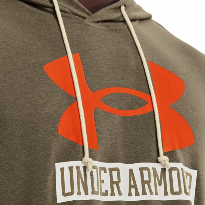 Толстовка Under Armour UA Rival Terry Logo Hoodie 1370390-361 - изображение №2