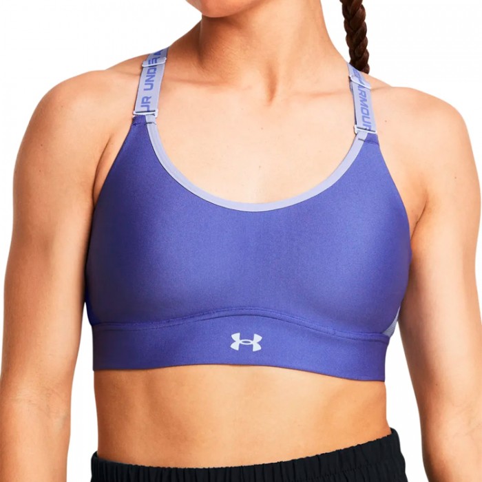 Bra sportive Under Armour UA Infinity Mid 2.0 Bra 1384123-561 - imagine №5