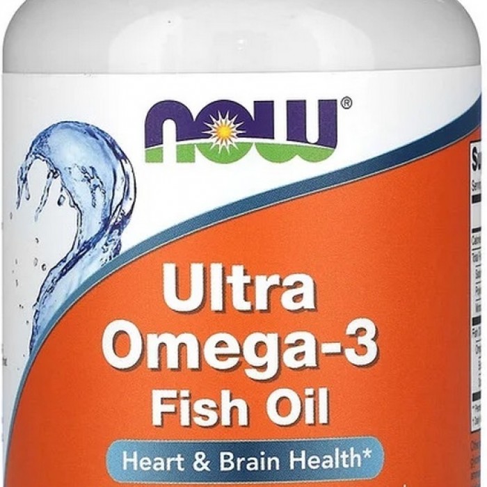 Vitamine Now Foods ULTRA OMEGA 3 FISH OIL   90 SGELS 929970 - imagine №2