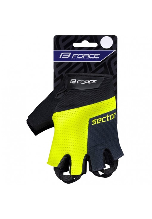 Manusi p/biciclisti Force SECTOR gel