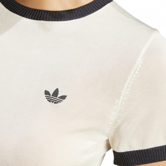 Tricou Adidas KNITTED 3S TEE JJ0961 - 5