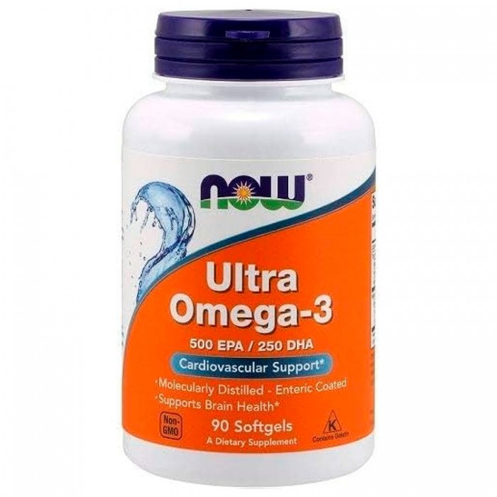 Витамины Now Foods ULTRA OMEGA 3 FISH OIL   90 SGELS NF1661