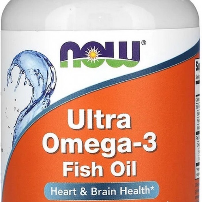 Витамины Now Foods ULTRA OMEGA 3 FISH OIL   90 SGELS NF1661 - изображение №2