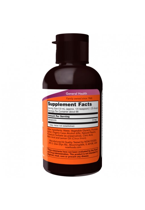 Vitamine Now Foods Liquid Melatonin