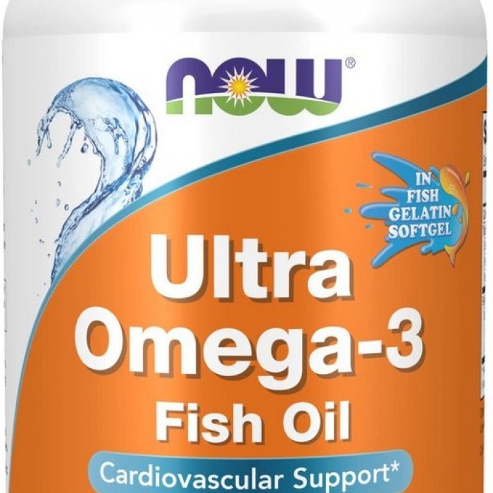 Vitamine Now Foods ULTRA OMEGA 3 FISH OIL   180 SGELS 1662 - imagine №2
