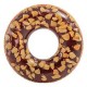 Надувной круг с ручками INTEX NUTTY CHOCOLATE DONUT 56262