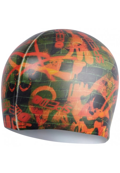 Casca de inot silicon Speedo DIGITAL PRINTED CAP AU