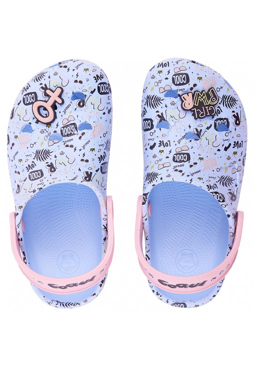 Slapi COQUI Clogs LITTLE FROG + Amulet