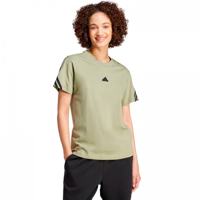 Футболка Adidas W FI 3S TEE IW5262 - изображение №4