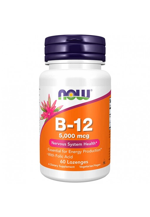 Витамины Now Foods B-12+ Folic Acid