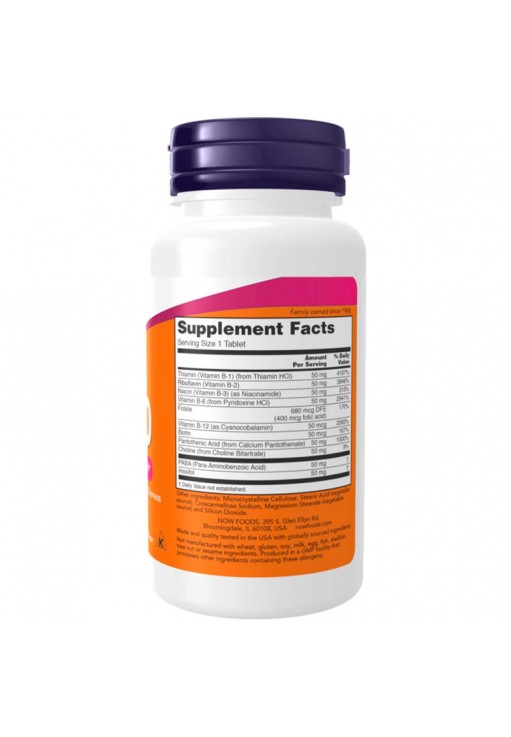Vitamine Now Foods B-12+ Folic Acid