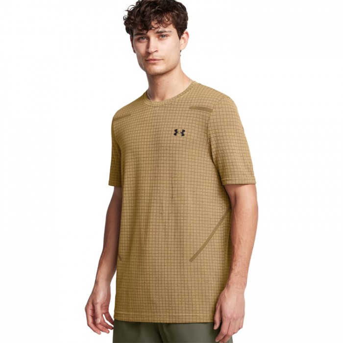 Tricou Under Armour Vanish Seamless Grid SS 1376921-263 - imagine №3