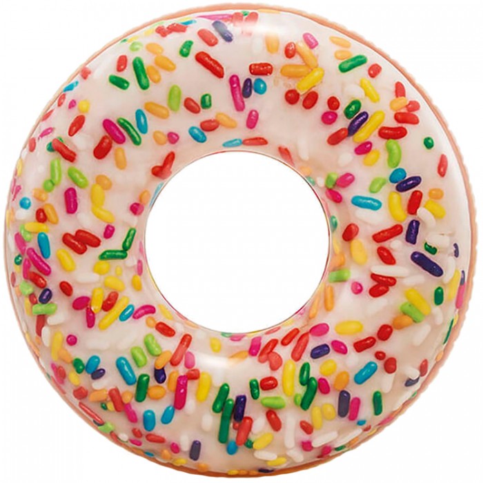 Надувной круг INTEX DONUT 56263