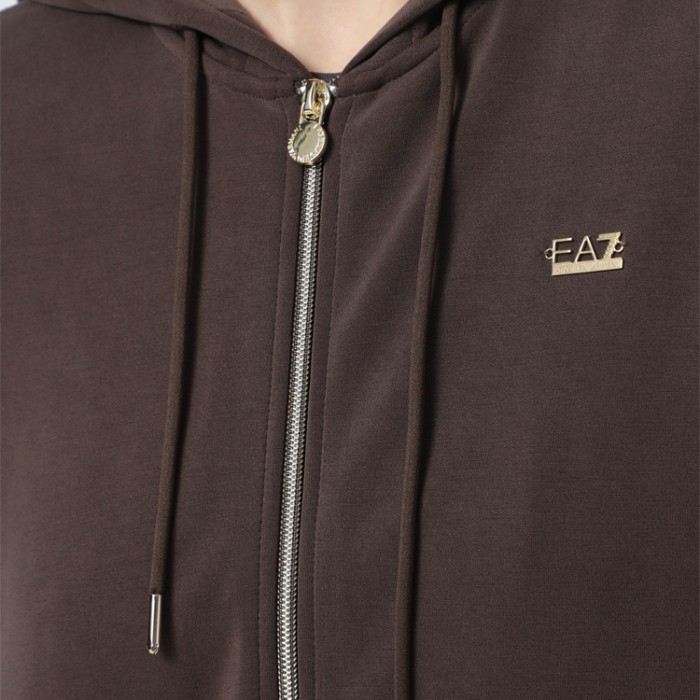 Hanorac EA7 EMPORIO ARMANI TRAIN CORE LADY RELAX W HOODI 7W000192-AF12643-U6063 - 4 Hanorac EA7 EMPORIO ARMANI TRAIN CORE LADY RELAX W HOODI 7W000192-AF12643-U6063 - 4