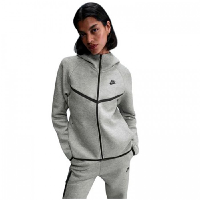 Толстовка Nike W NSW TCH FLC WR FZ HDY 2 HV6747-063