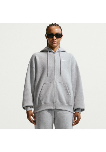 Hanorac Nike Studio Fleece Oversized Full-Zip Hoodie