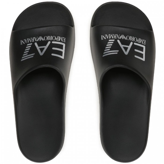 Шлепанцы EA7 EMPORIO ARMANI WATER SPORTS CRUSHER XBP008-XK337-N763 - изображение №2